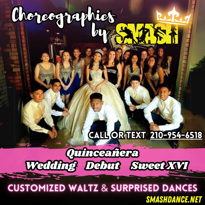 smash dance quinceanera choreography